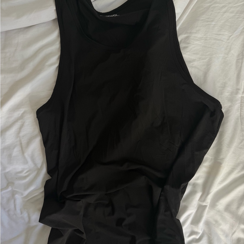 Black Sleeveless Men’s Top